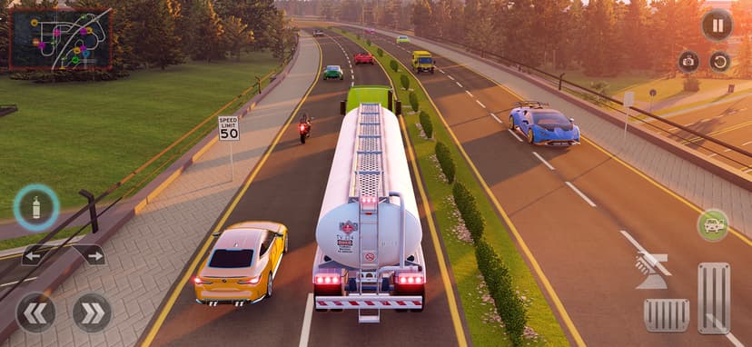 Truck Driving Games Simulator screenshot 1 - screenshot