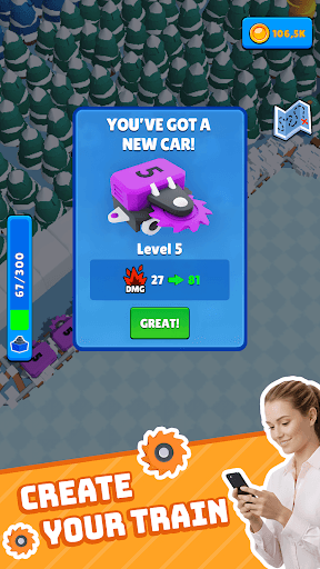 Train Miner: Idle Railway Game screenshot 4 - screenshot