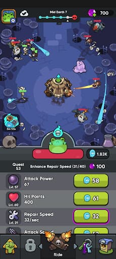 Legend of Frog: Idle RPG screenshot 3 - screenshot