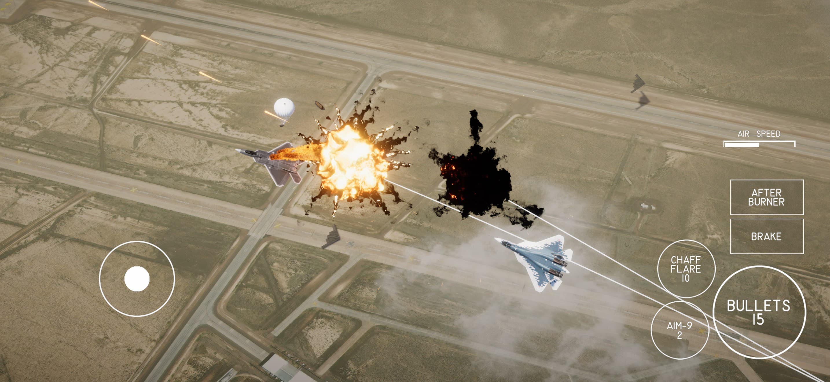 Jet Attack Move screenshot 1 - screenshot