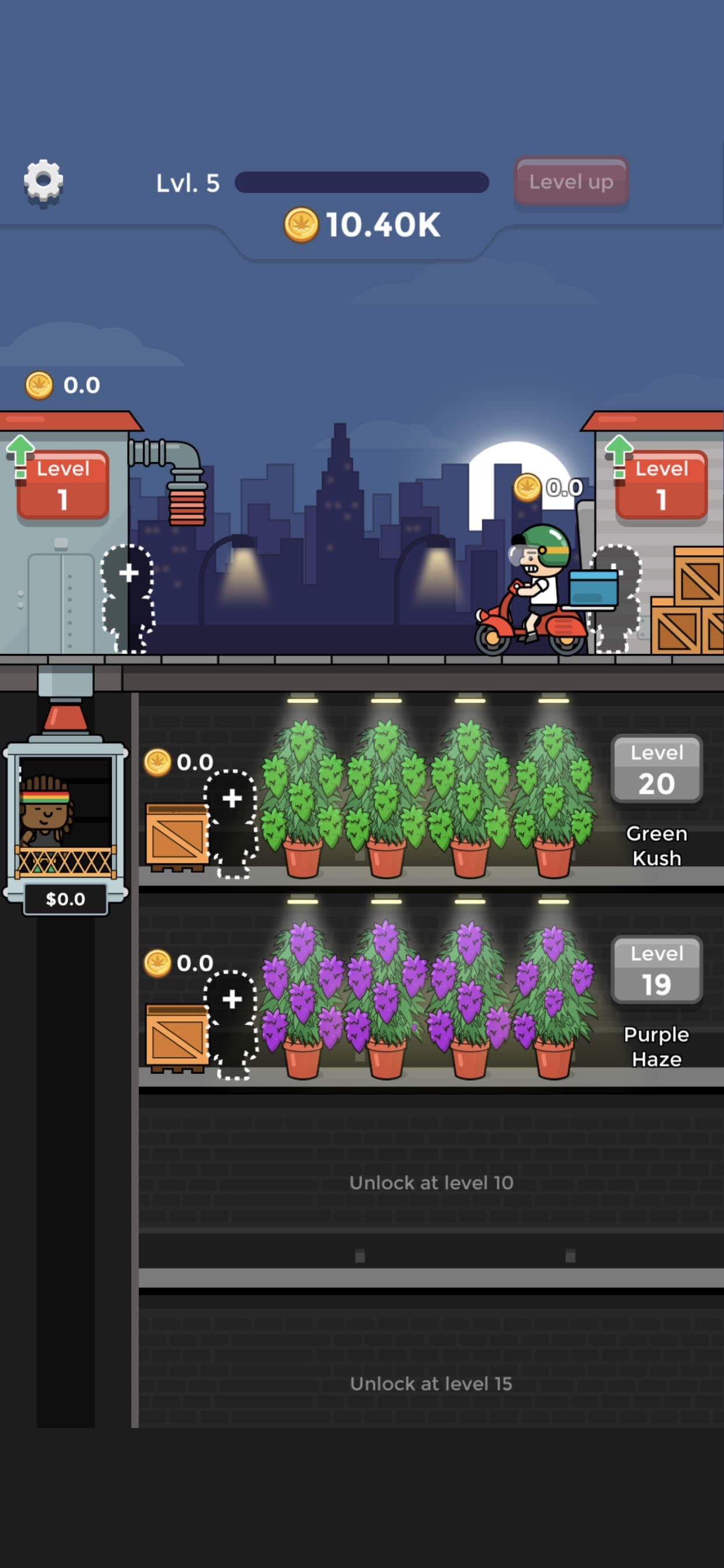 Weed Factory Idle screenshot 1 - screenshot