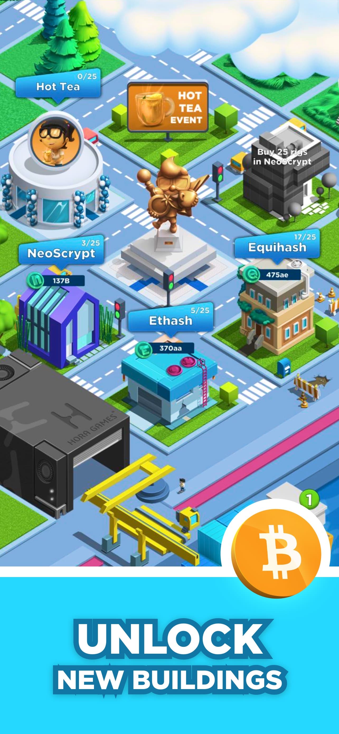 Crypto Miner: Bitcoin Factory screenshot 8 - screenshot