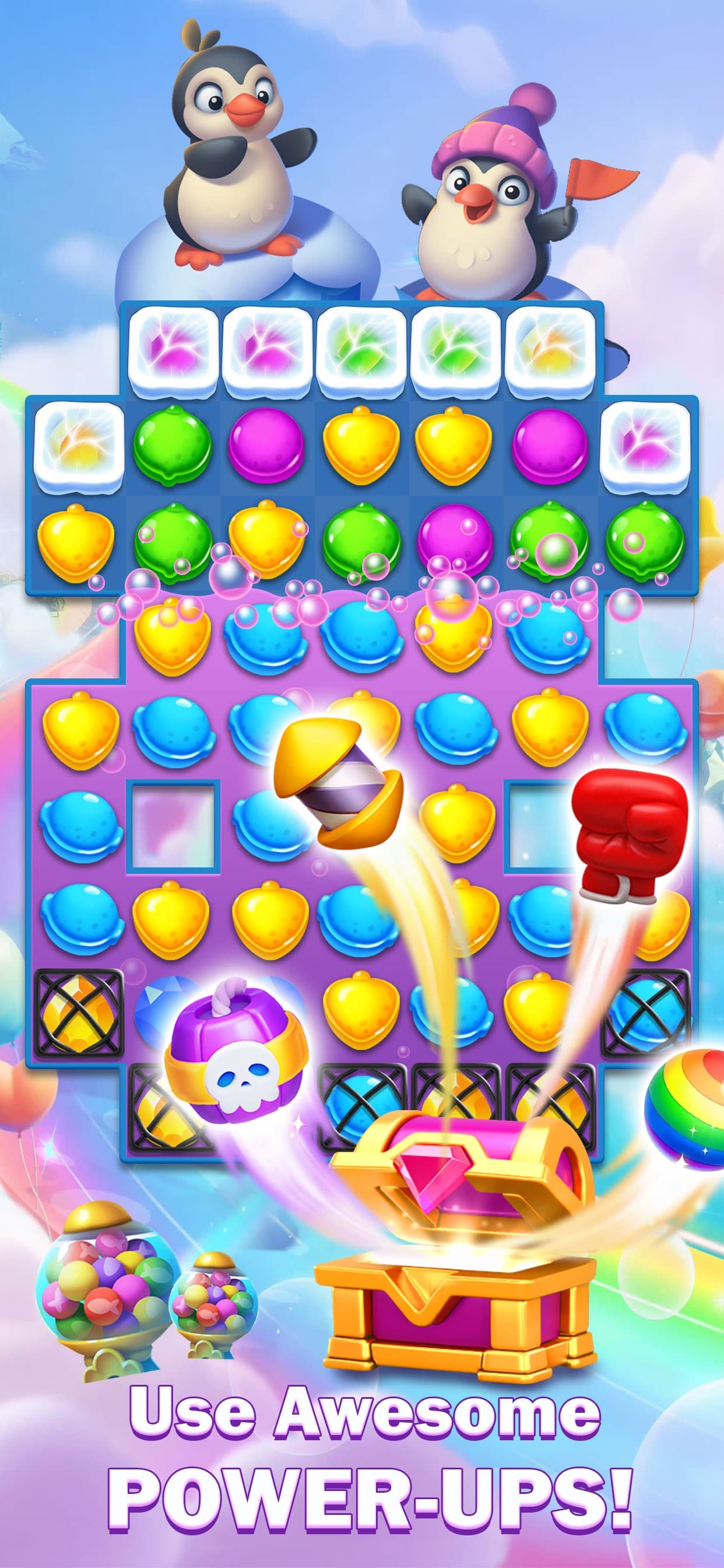 Candy Fruit : Match 3 Game screenshot 1 - screenshot