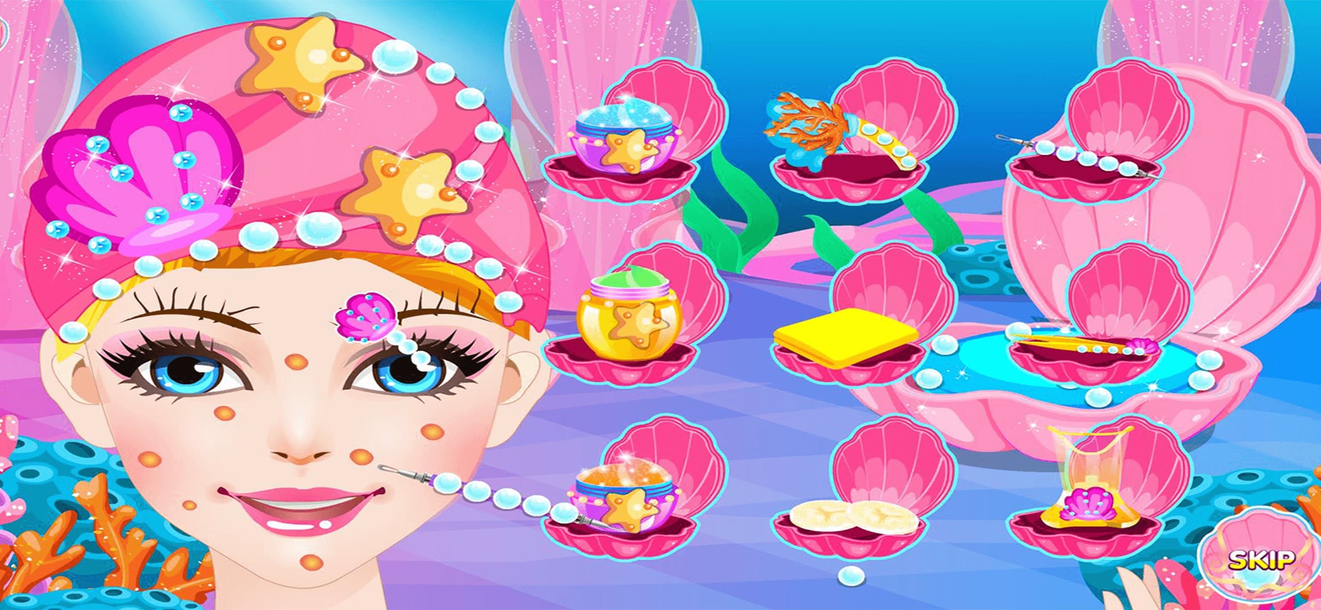 Mermaid Games, Dressing & Hair screenshot 4 - screenshot
