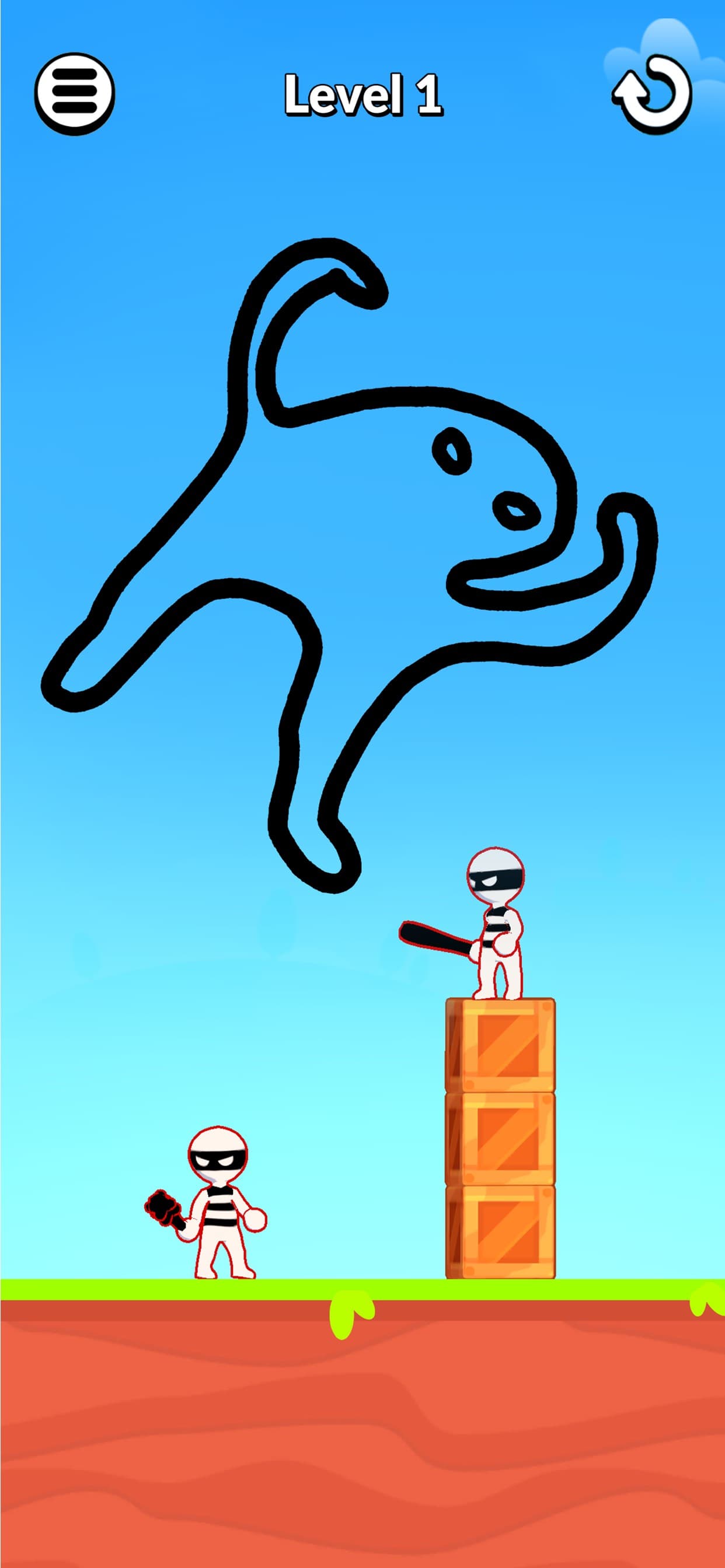 Draw Hero 3D: Fun Puzzle Games screenshot 1 - screenshot