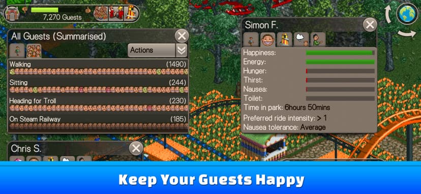 RollerCoaster Tycoon® Classic screenshot 2 - screenshot