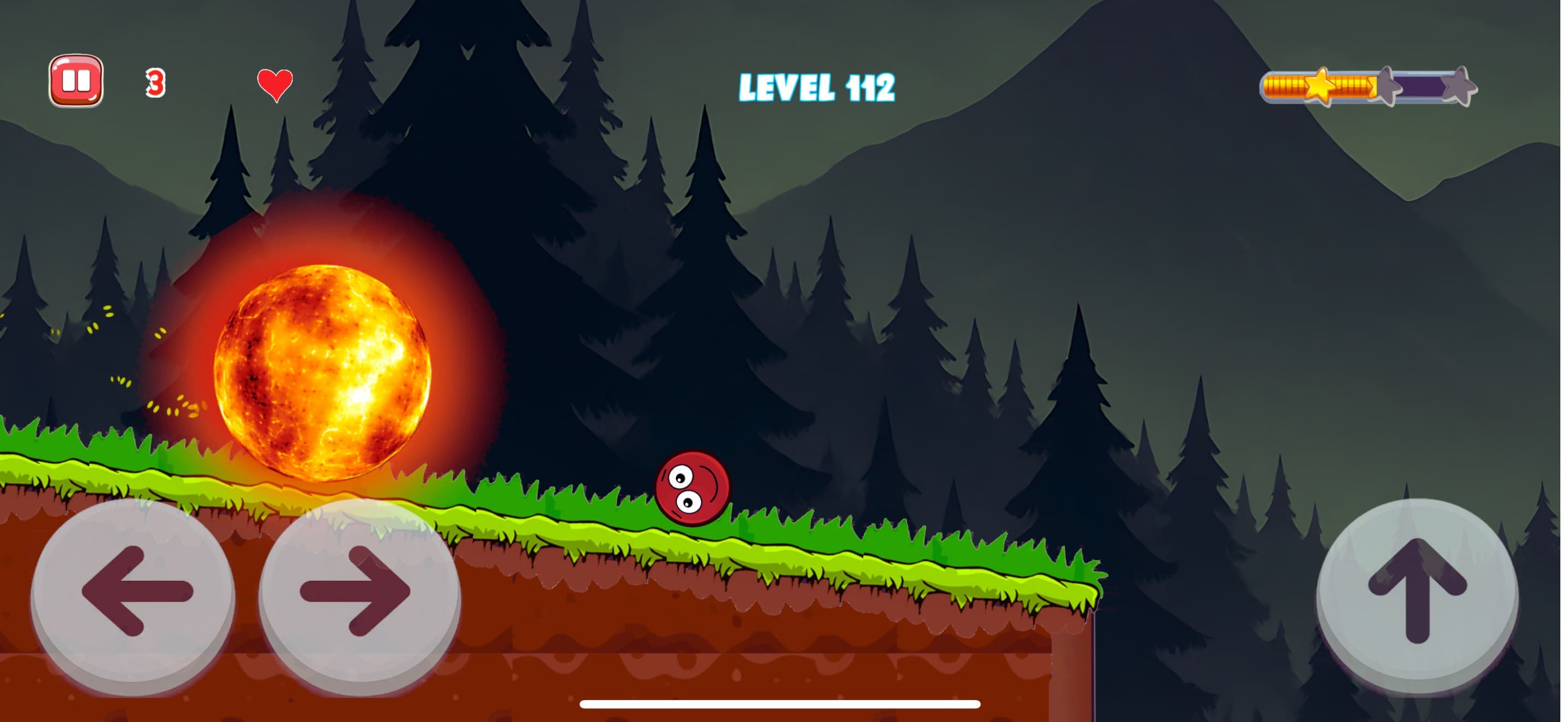 Plants Ball 5 - Red Ball Game screenshot 7 - screenshot