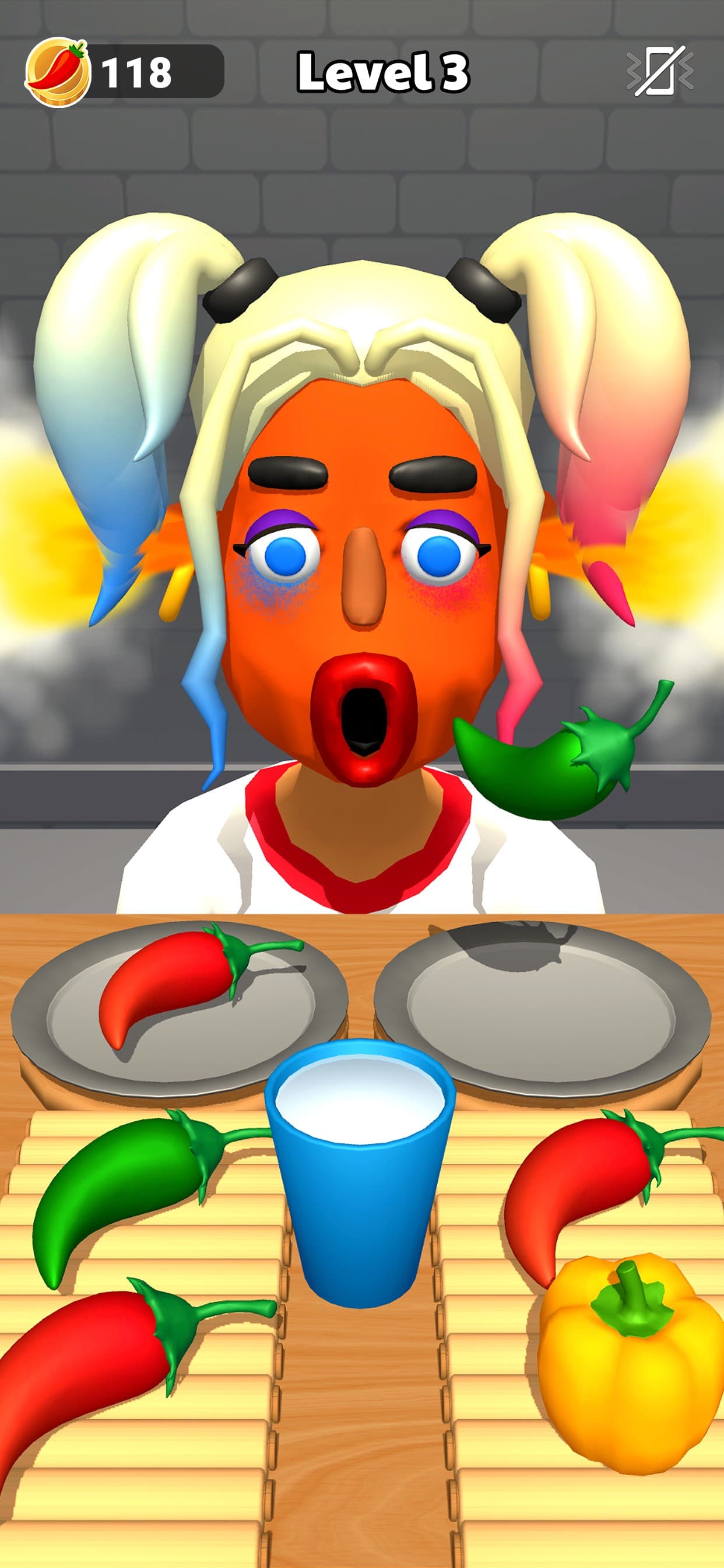 Extra Hot Chili 3D:Pepper Fury screenshot 1 - screenshot