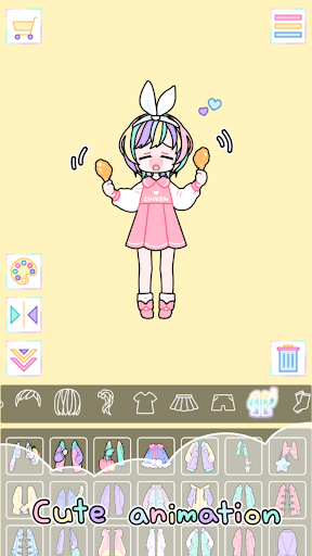 Pastel Girl : Dress Up Game screenshot 4 - screenshot