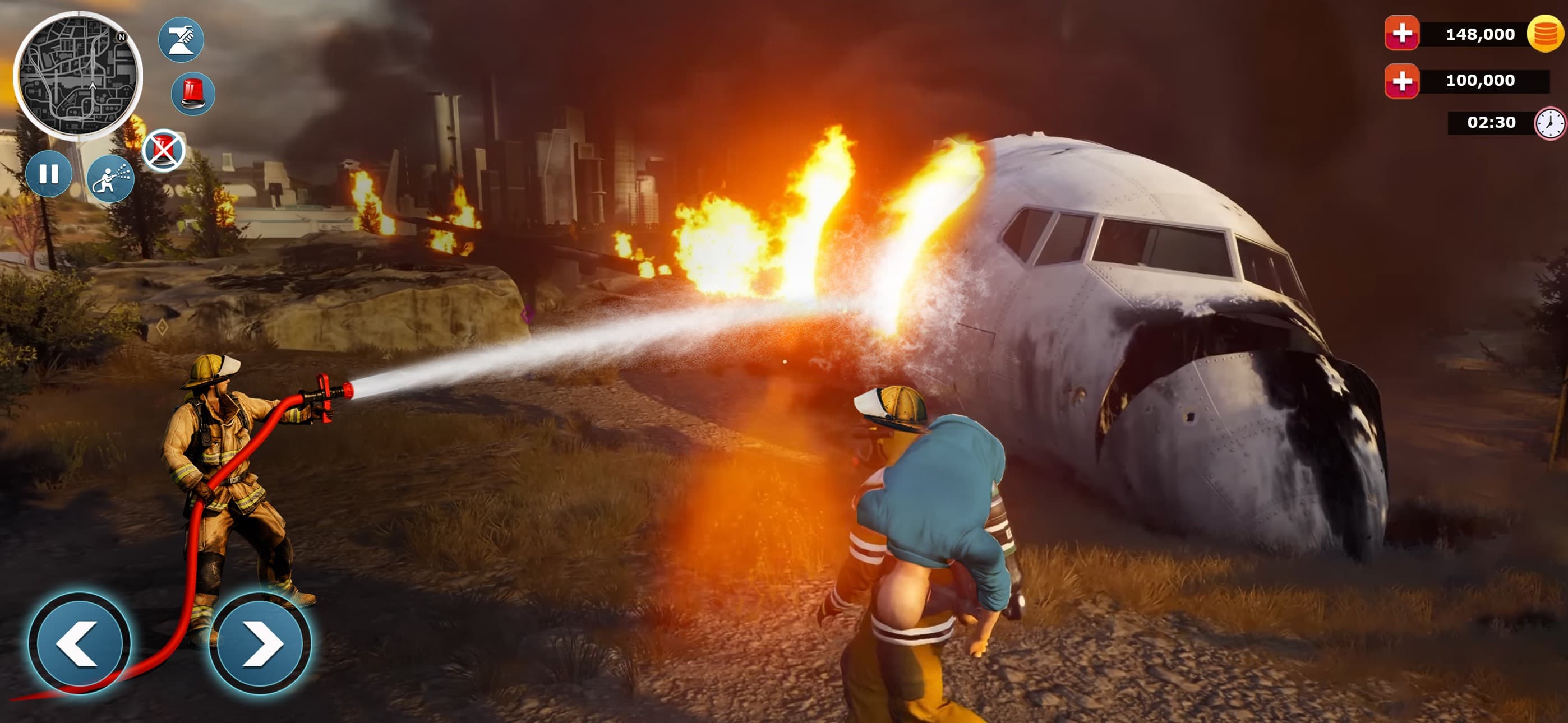 Firefighter Simulation 3D Game screenshot 5 - screenshot