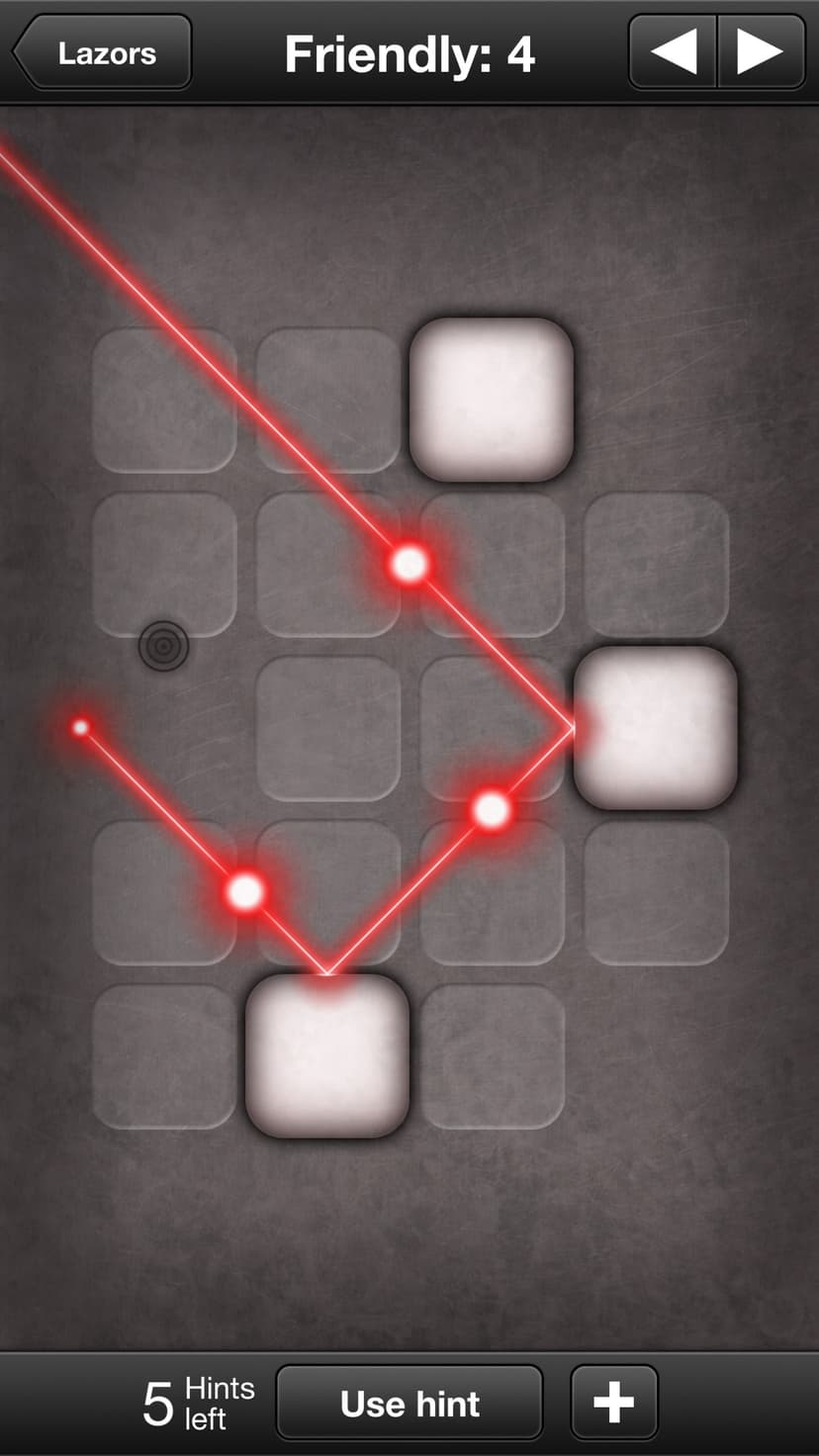 Lazors screenshot 1 - screenshot