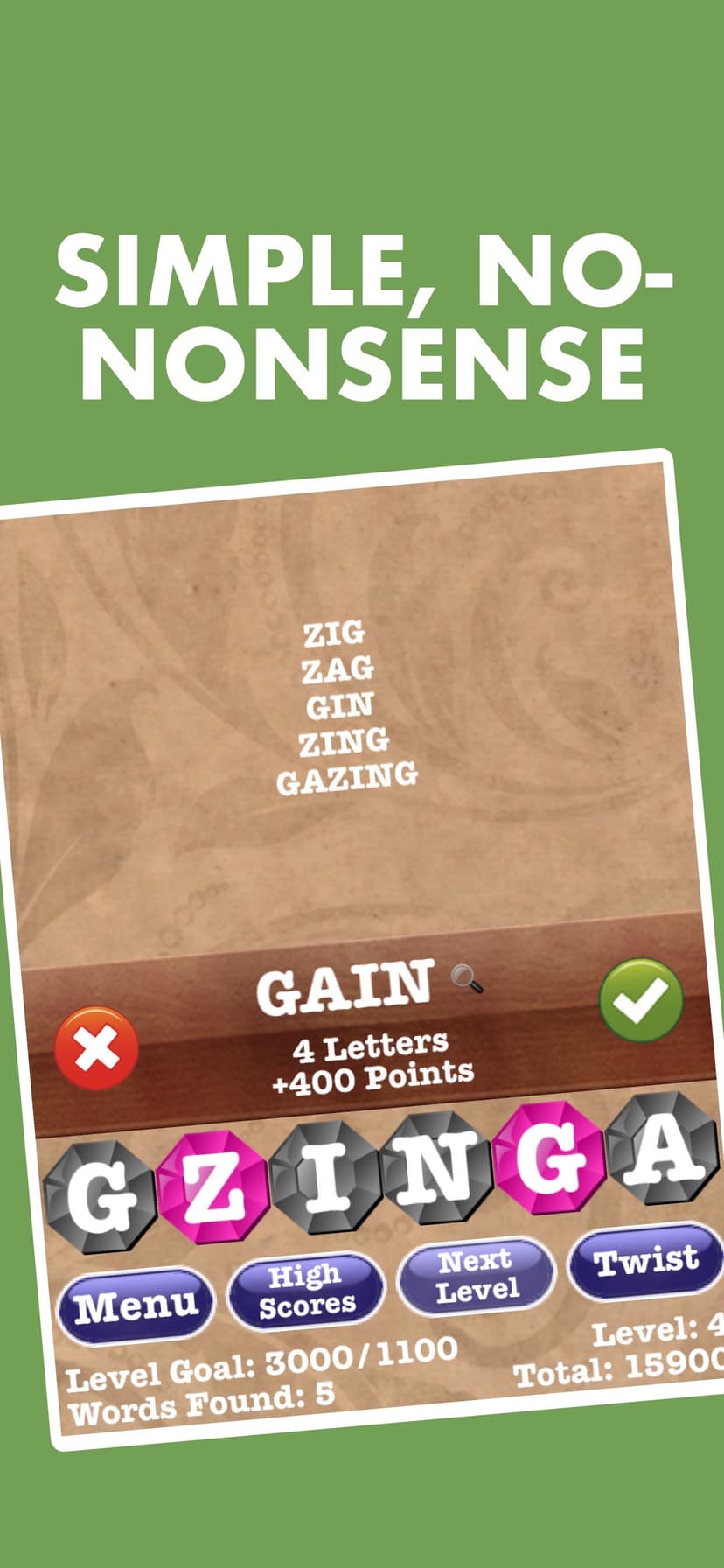 Word Jewels® Twist screenshot 1 - screenshot