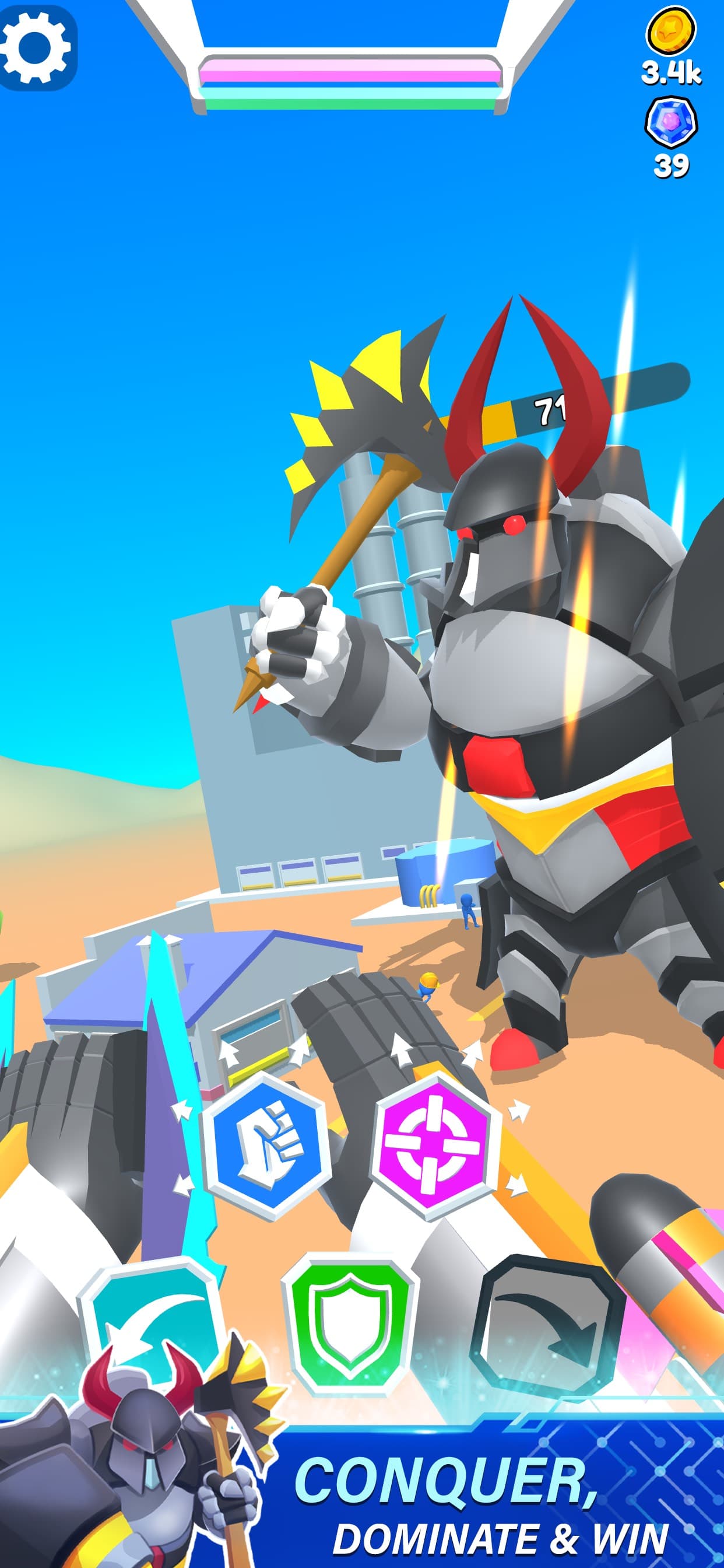 Mechangelion - Robot Fighting screenshot 8 - screenshot