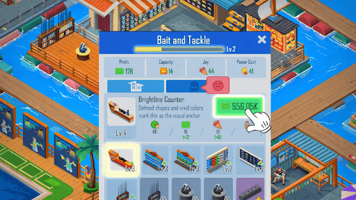 Idle Fishlandia - Tycoon Game screenshot 3 - screenshot