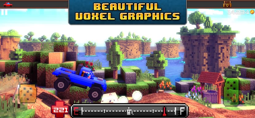 Blocky Roads screenshot 4 - screenshot