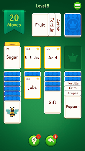 Solitaire Word Fun screenshot 1 - screenshot