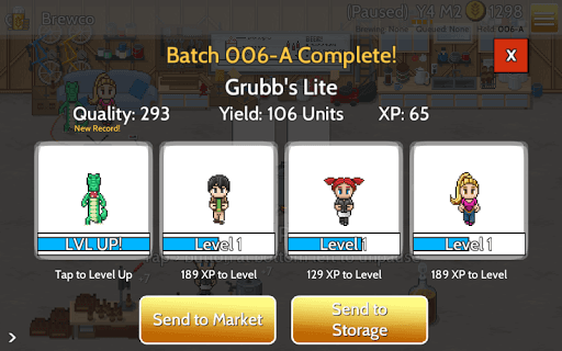 Fiz : Brewery Management Game screenshot 5 - screenshot