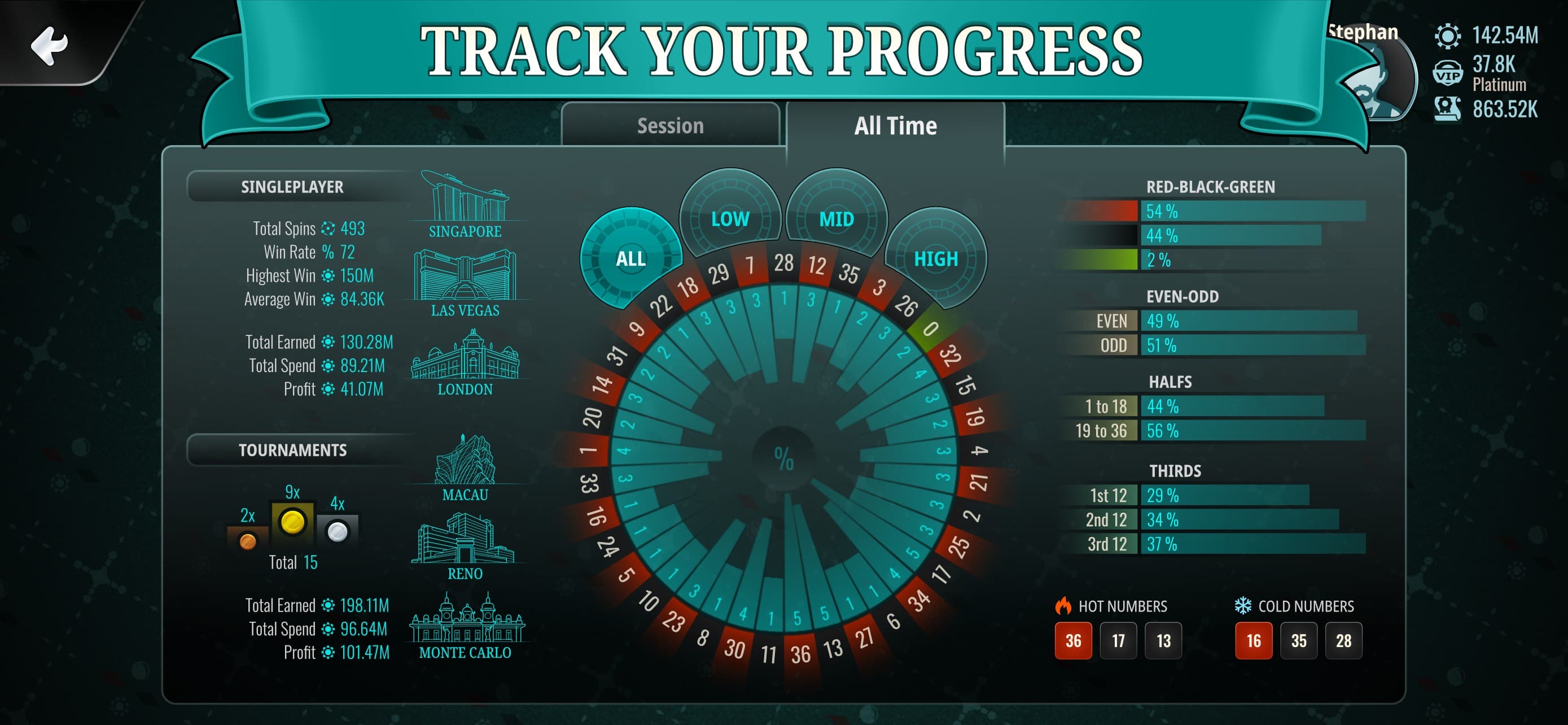 Roulette - Wheel of Fortune screenshot 4 - screenshot