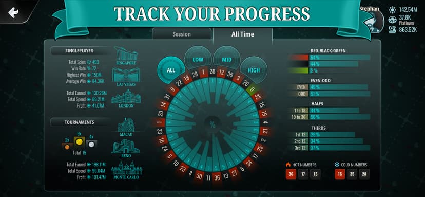 Roulette - Wheel of Fortune screenshot 4 - screenshot