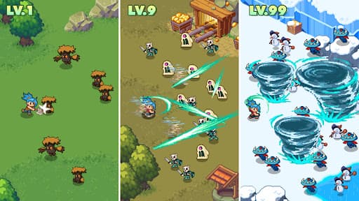 Guardian War: RPG Pixel Hero screenshot 3 - screenshot
