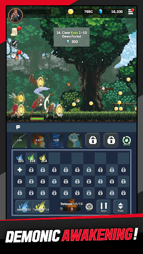 Demon Fall : Idle RPG screenshot 1 - screenshot