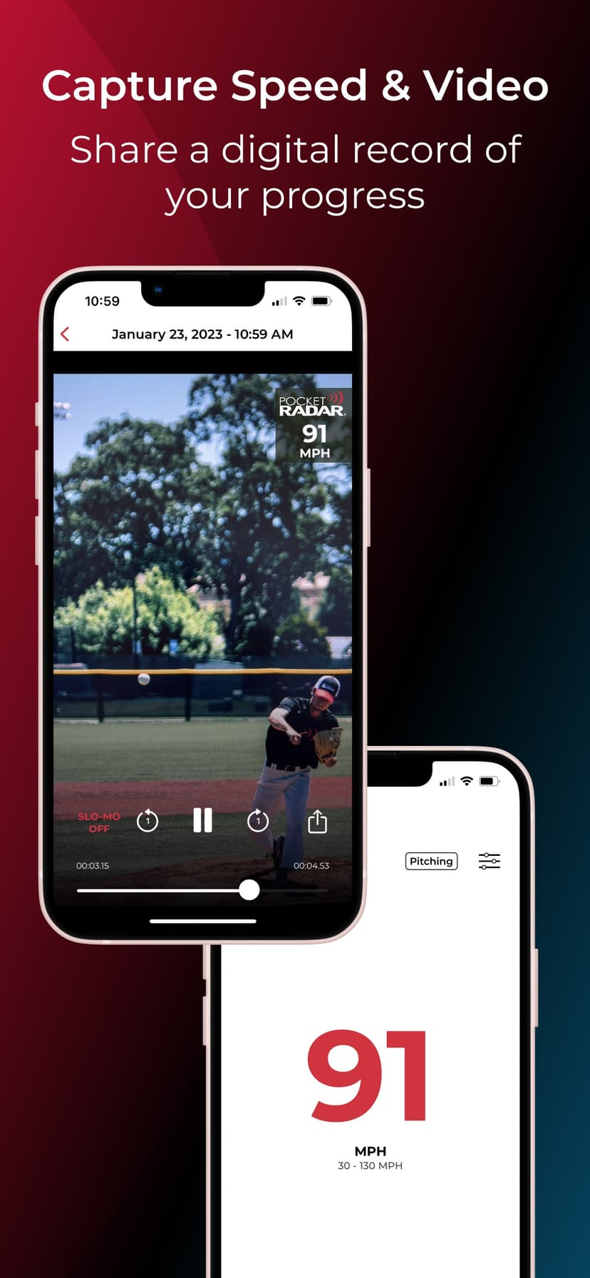 Pocket Radar® Sports screenshot 2 - screenshot