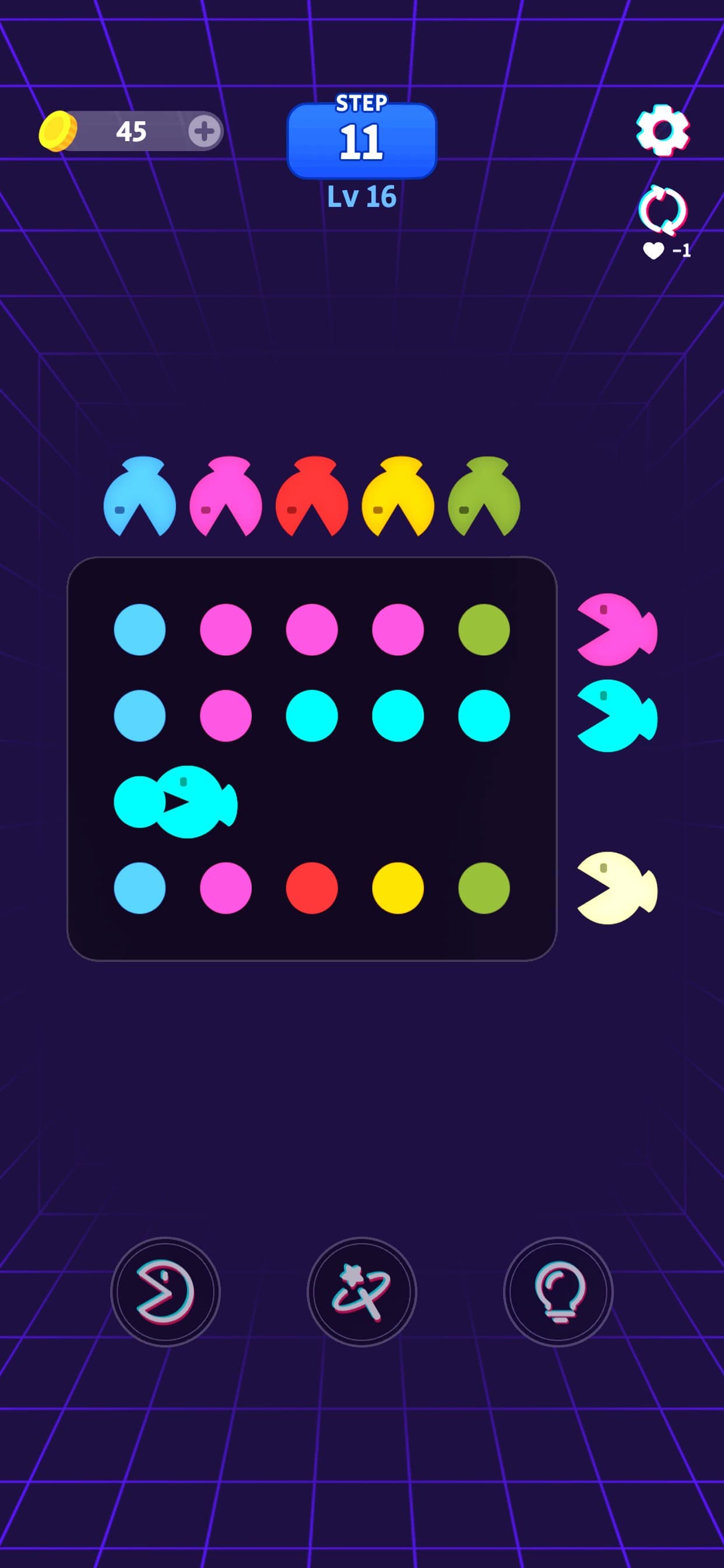 Bean Chomper - Color Dots Game screenshot 5 - screenshot