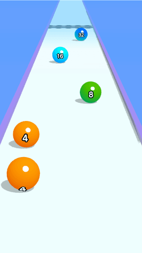 Ball Run 2048: merge number screenshot 1 - screenshot
