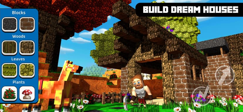 Castle Crafter Survival Craft screenshot 1 - screenshot