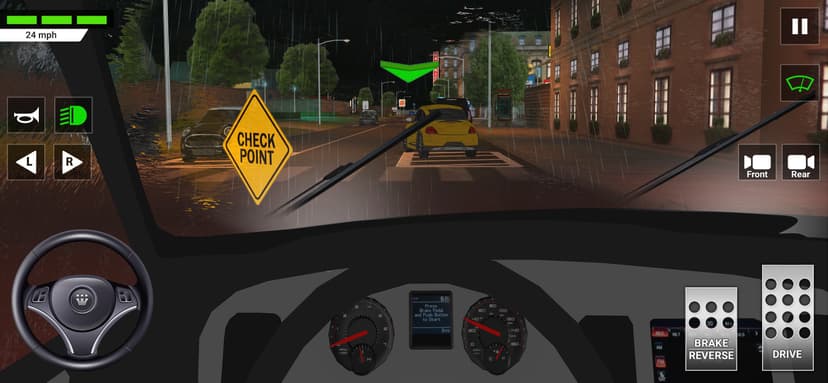 High School Driving Test 3D screenshot 5 - screenshot