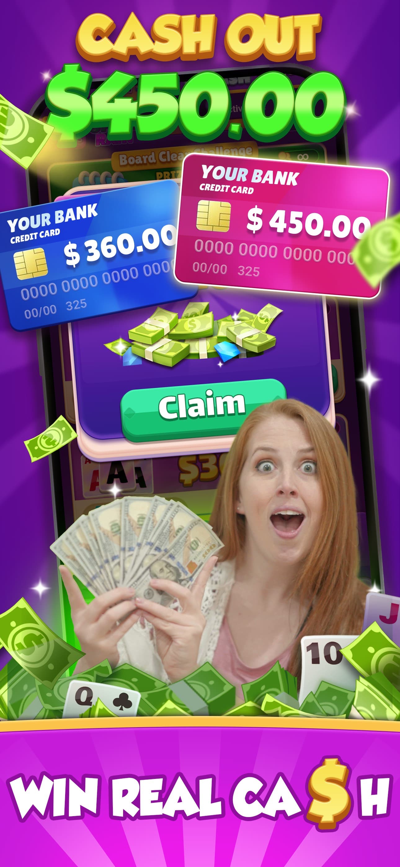 Solitaire Thrill: Win Cash screenshot 1 - screenshot