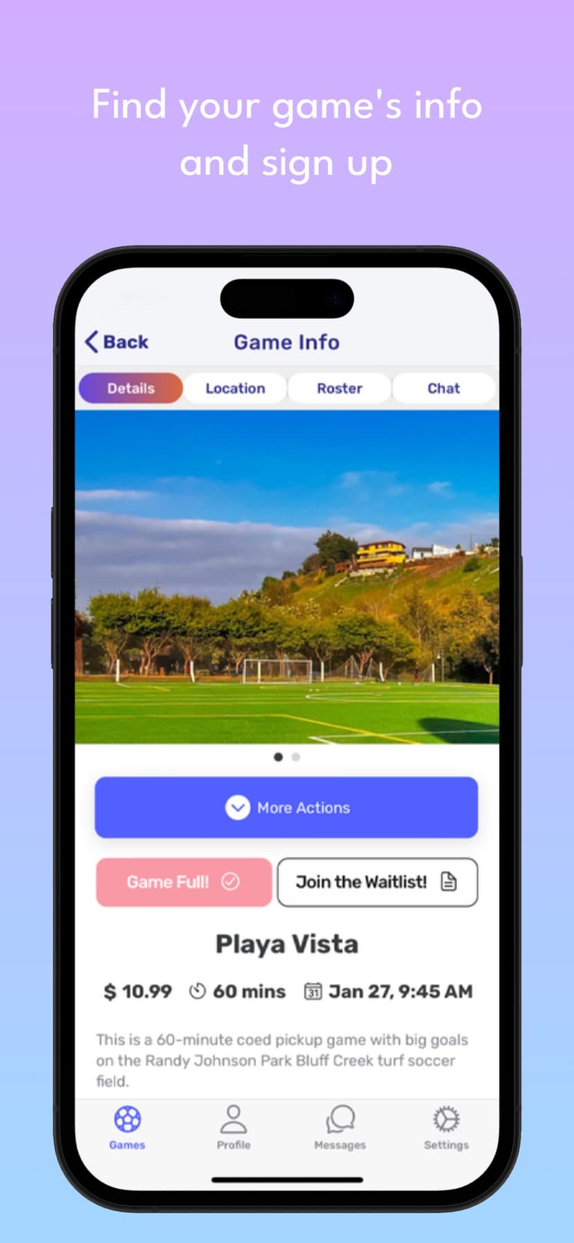 Pezo: Pickup Soccer screenshot 3 - screenshot