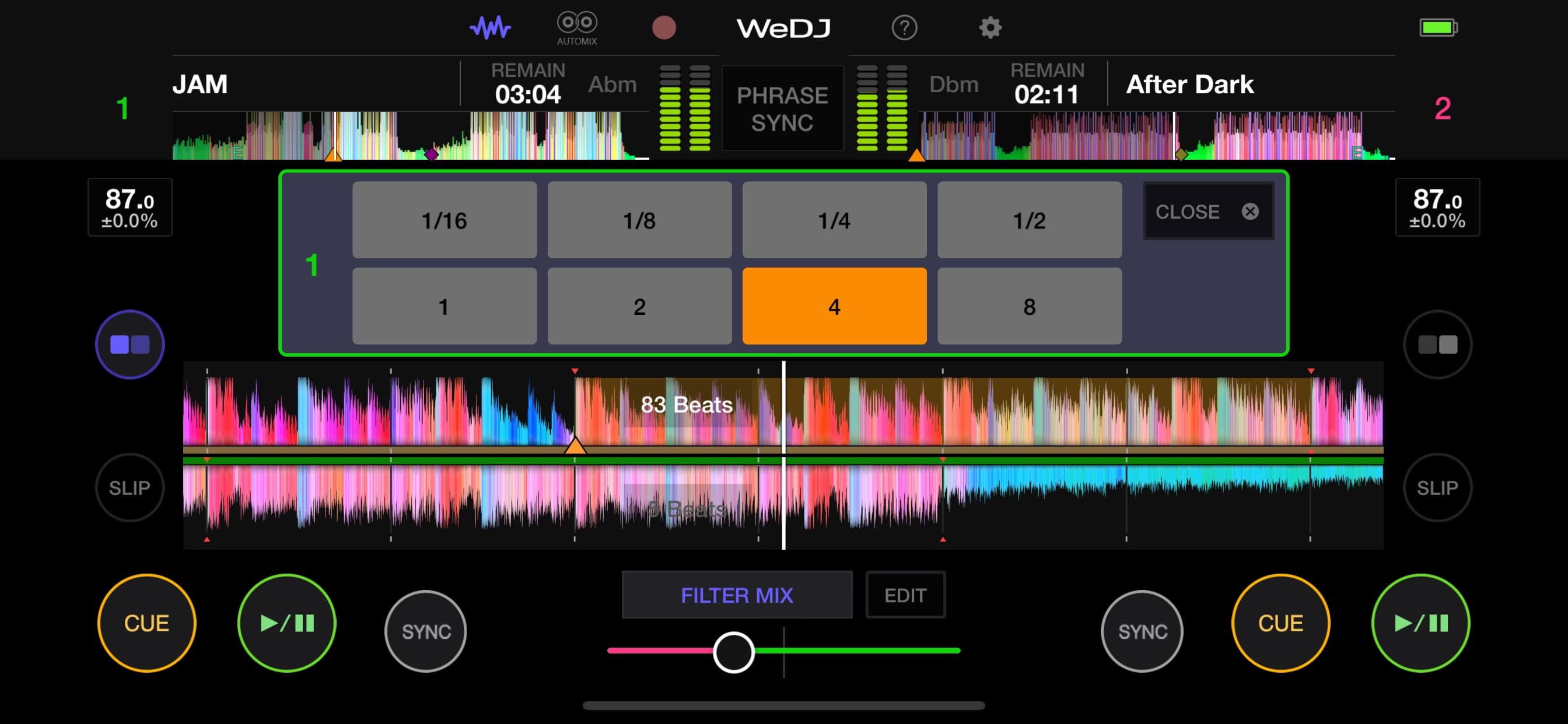 WeDJ for iPhone screenshot 4 - screenshot