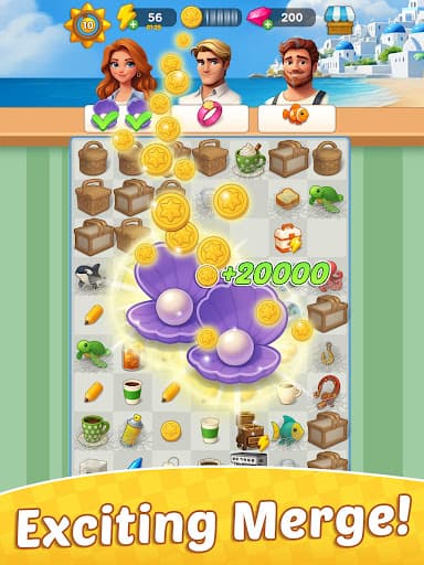 Merge Beach : Gossip & Mystery screenshot 15 - screenshot