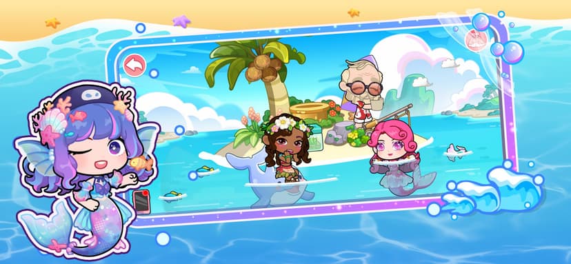 Fashion Mermaid Princess Life screenshot 2 - screenshot