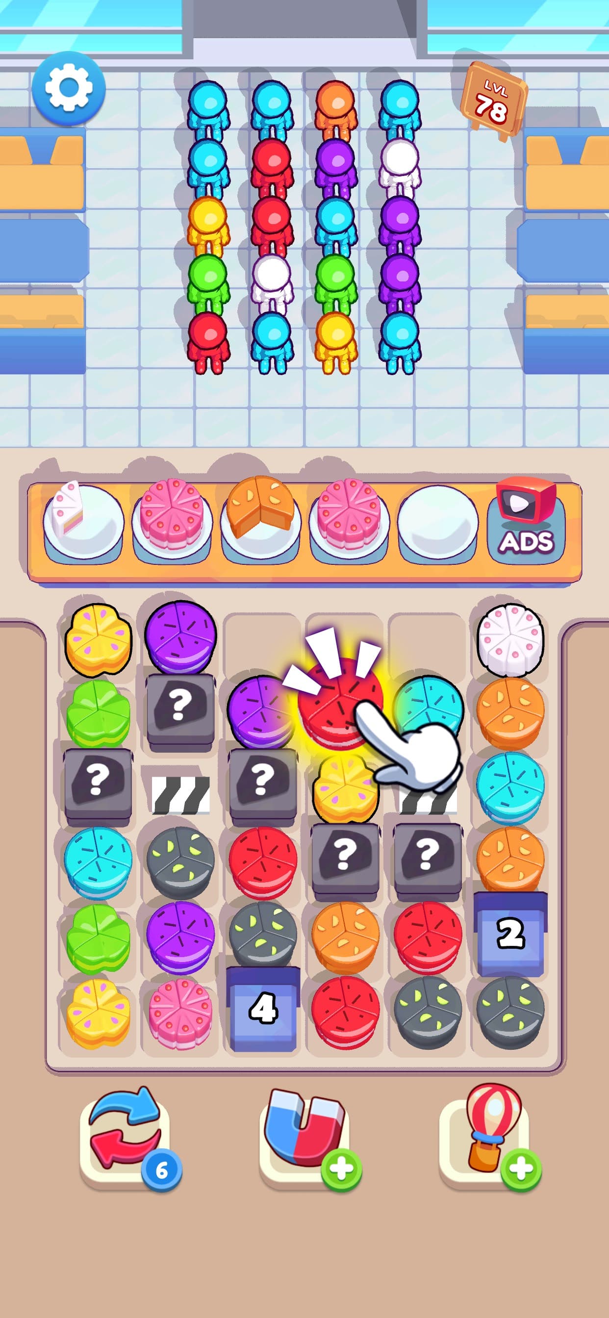 Cake Out Master Puzzle screenshot 2 - screenshot