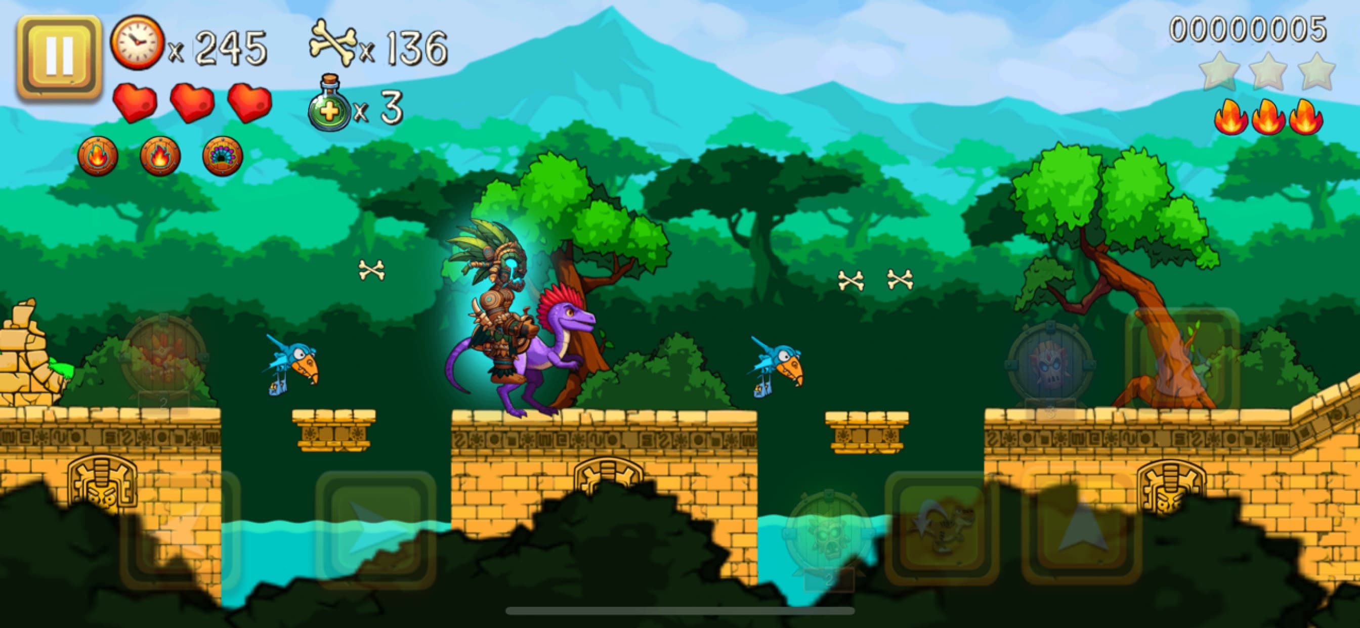 Super Tribe Boy: Dino Run screenshot 9 - screenshot