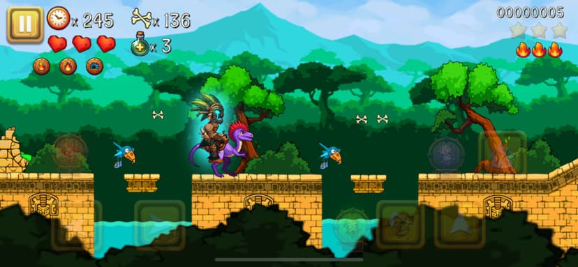 Super Tribe Boy: Dino Run screenshot 9 - screenshot