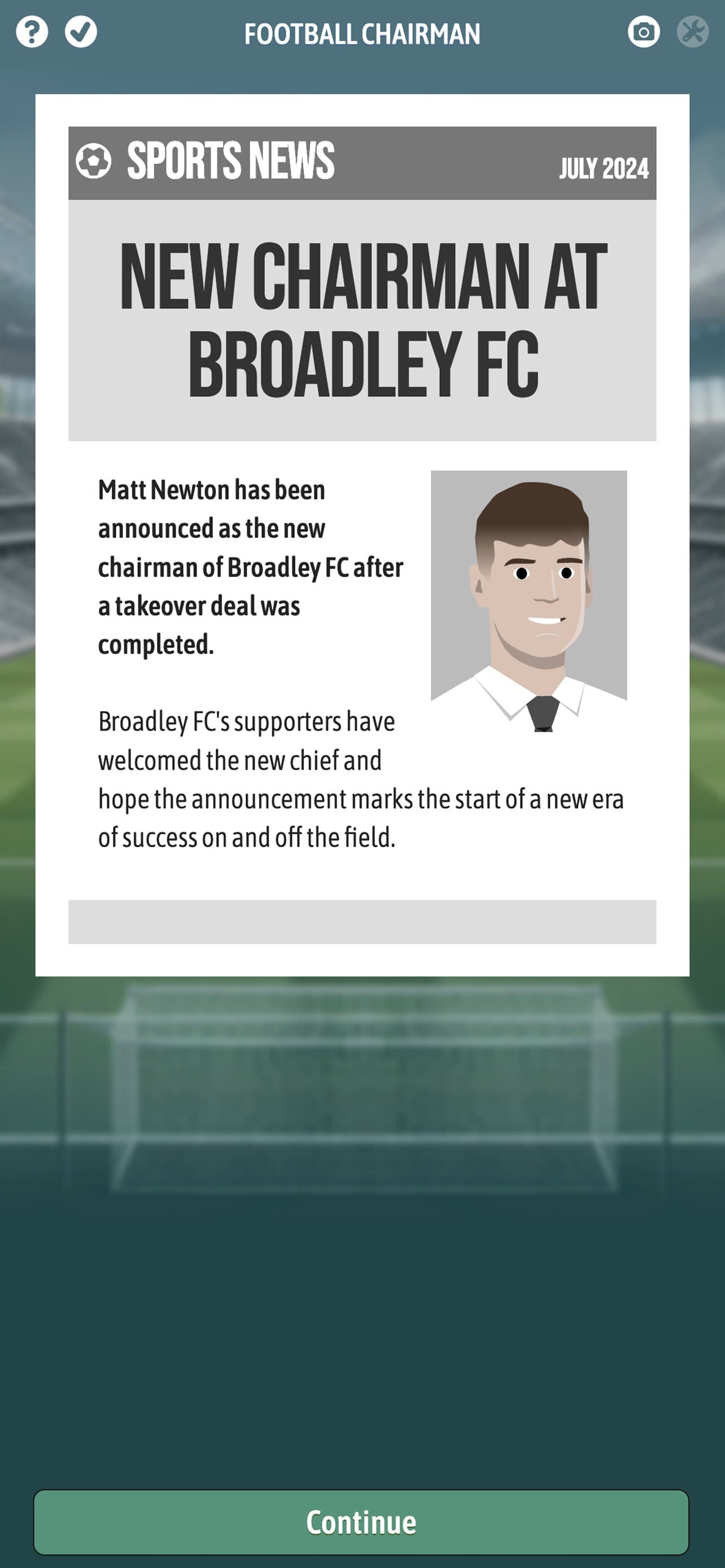 Football Chairman Pro 2 screenshot 1 - screenshot