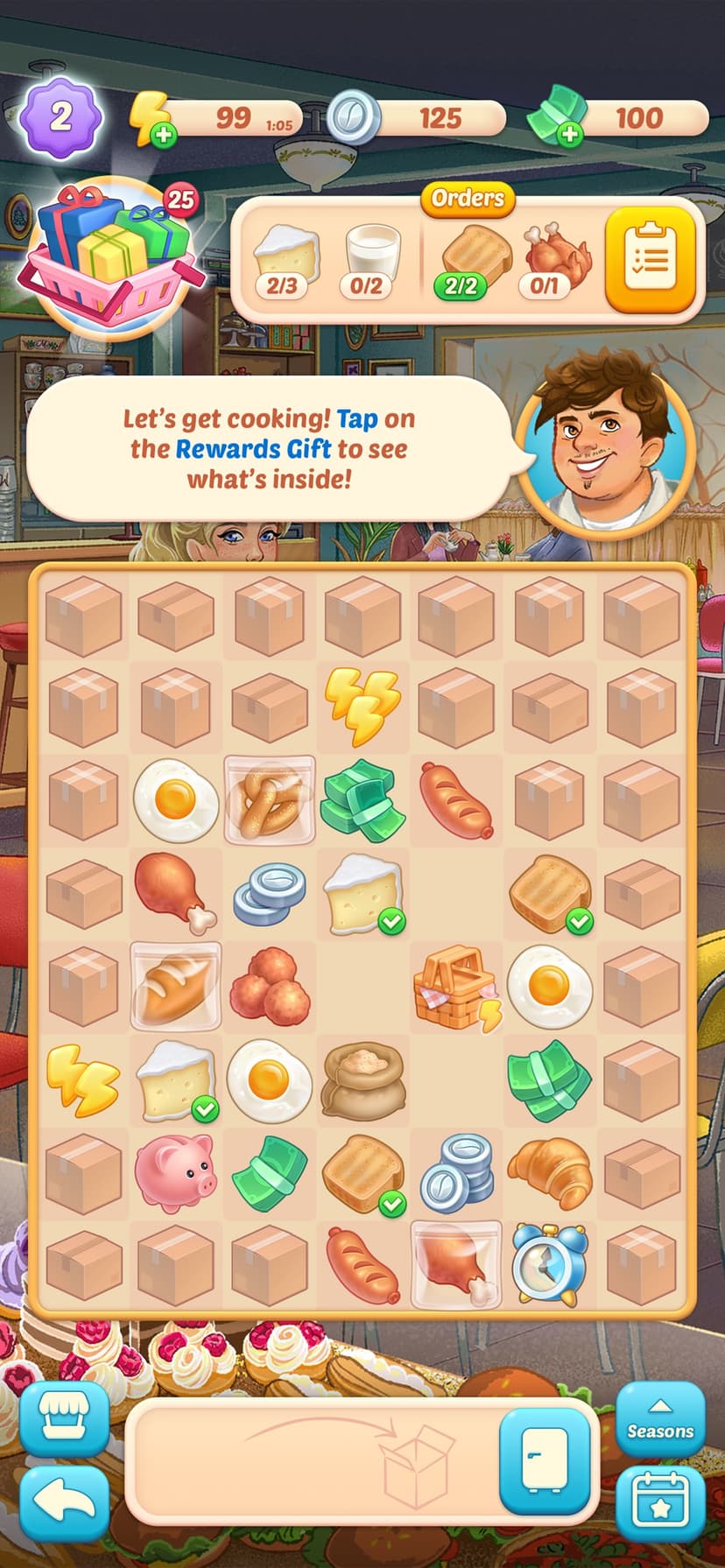 Corner Cafe: Merge puzzle game screenshot 4 - screenshot