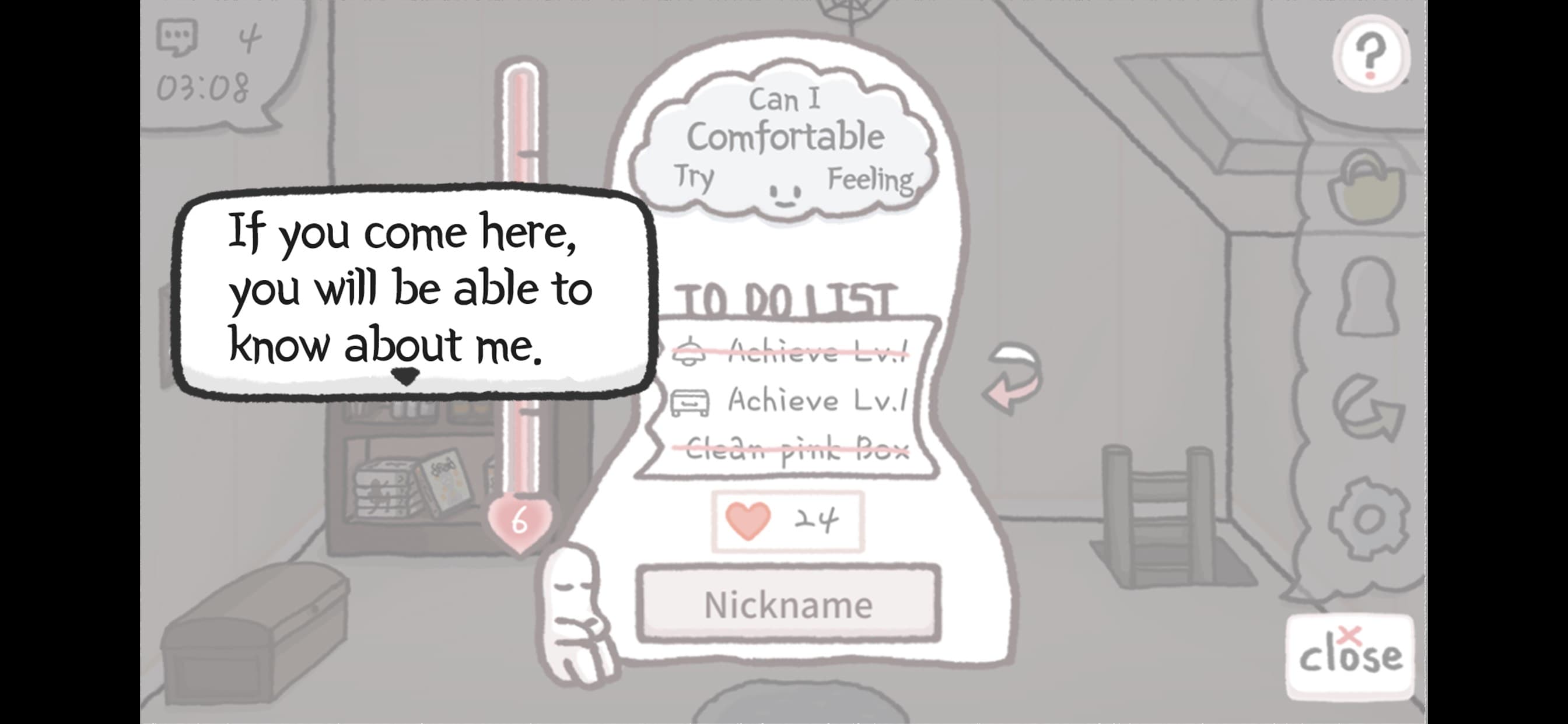 Rainy attic room screenshot 4 - screenshot