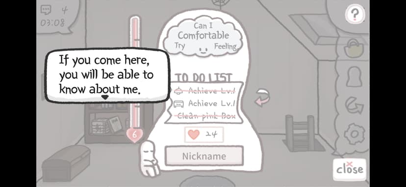 Rainy attic room screenshot 4 - screenshot