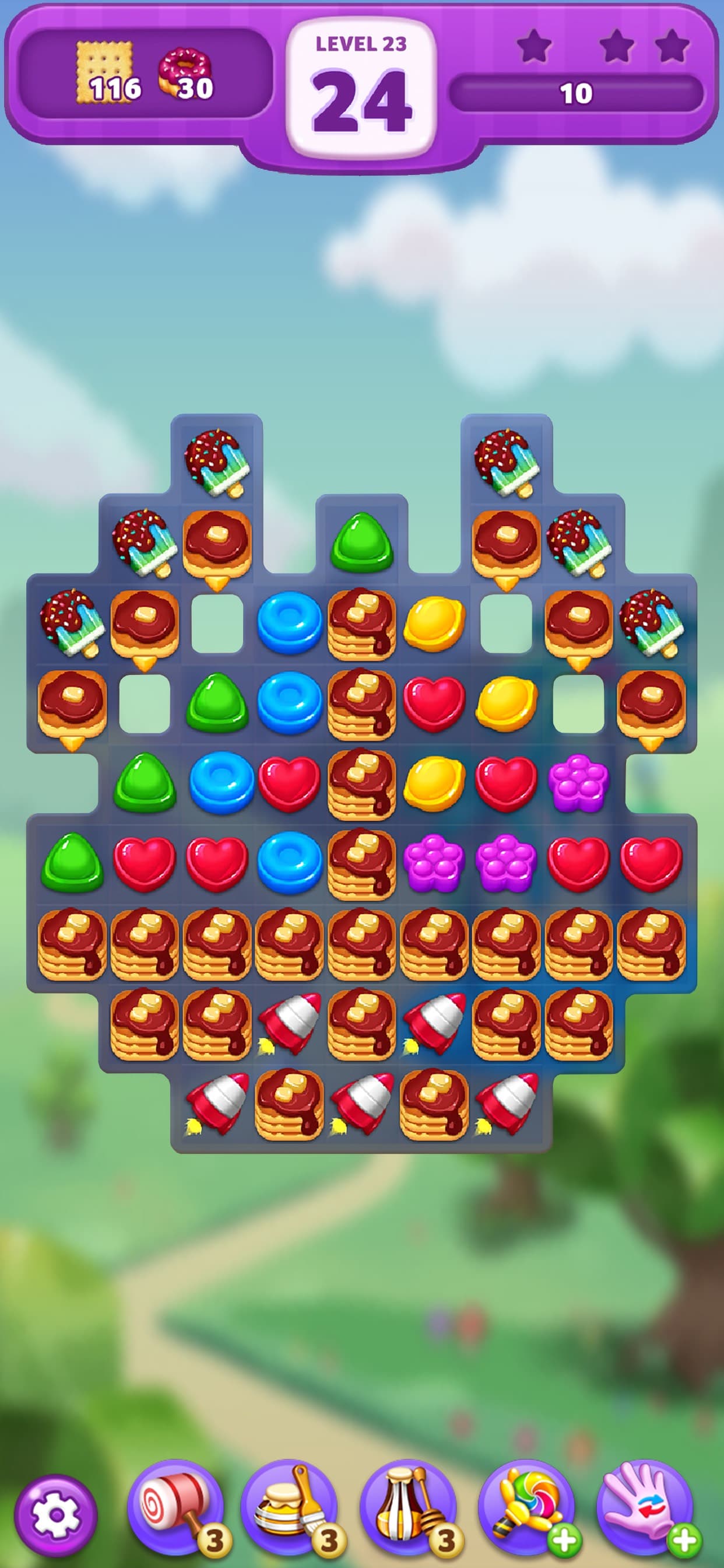 Lollipop: Sweet Taste Match3 screenshot 1 - screenshot