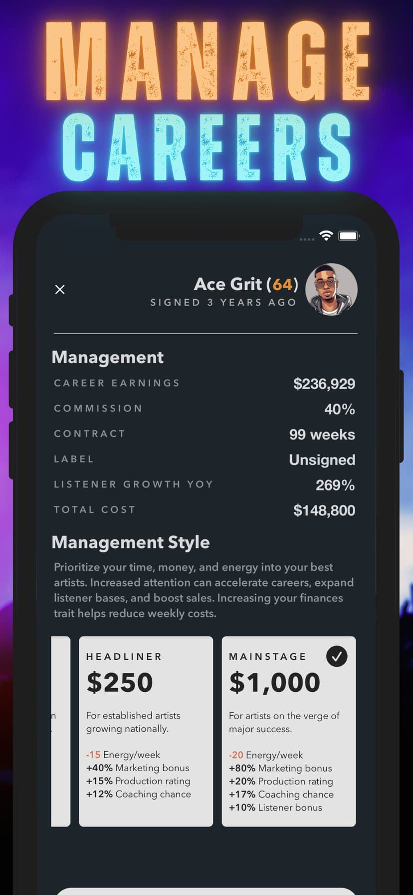 Music Band Manager Simulator screenshot 6 - screenshot