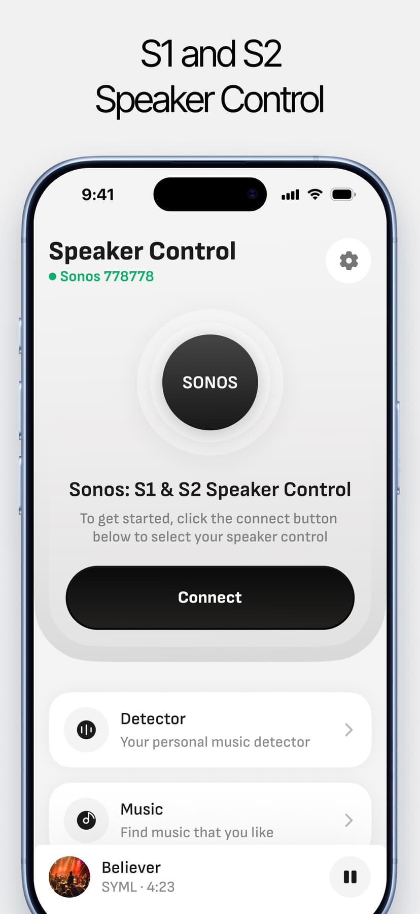 Sonos S1・S2 Speaker Controller screenshot 2 - screenshot