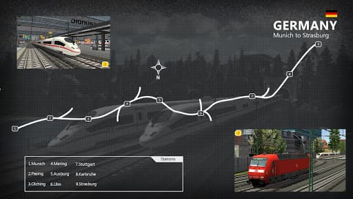 Euro Train Simulator 2: Game screenshot 7 - screenshot