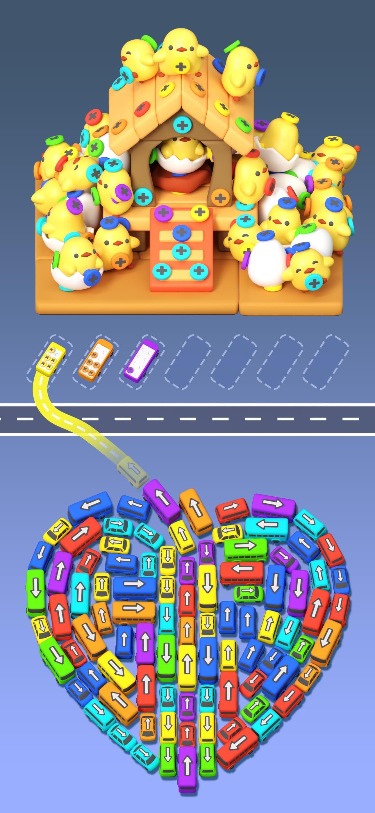 Screw Parking - Escape games screenshot 4 - screenshot