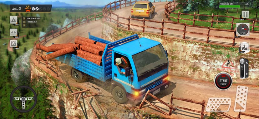 OffRoad Truck Simulator Game screenshot 1 - screenshot