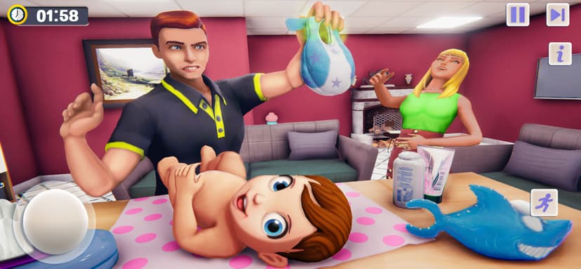 Virtual Happy Family Life Sim screenshot 1 - screenshot