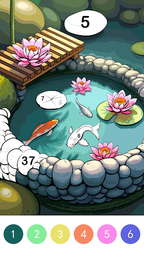 Pop Color - Paint by number screenshot 7 - screenshot
